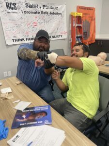 first aid training at BCS Austin
