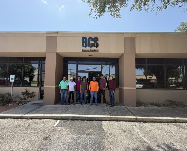 Photo of OSHA 10 Class in front of BCS Office in San Antonio