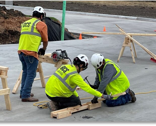 Carpentry Station at The BCS Safety Rodeo