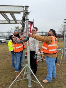 Buidling Alsina Forms at 2025 BCS Safety Rodeo