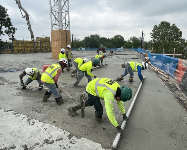 BCS Finish Crew Swinerton Office