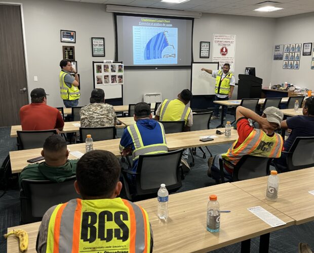WCC Safety Team Load Chart Limits