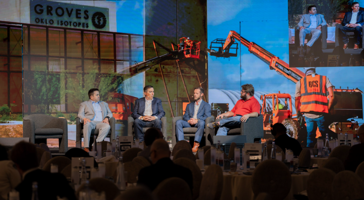 BCS President Ben Horton as a Panelist at the 2026 Texas Nuclear Summit (2nd from Left)